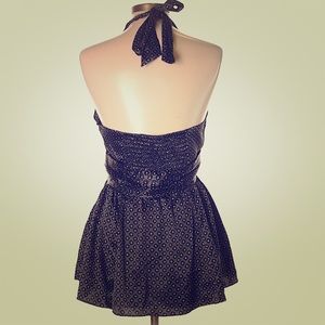 BCBGMAXAZRIA Halter sleeveless blouse. NWT.